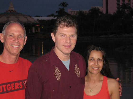 Bob & Rosemary with Bobby Flay's Taping a TV Special in the Bahamas!