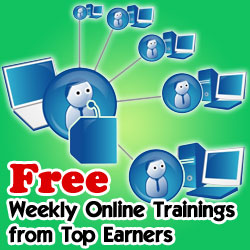 Free Weekly Online Trainings from Top Earners