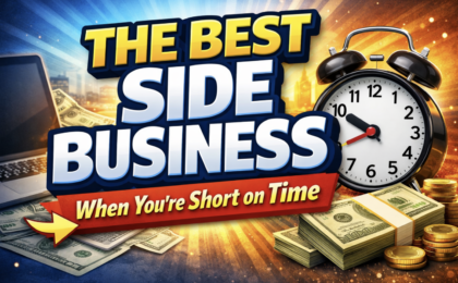 The Best Side Business to Start When You’re Short on Time
