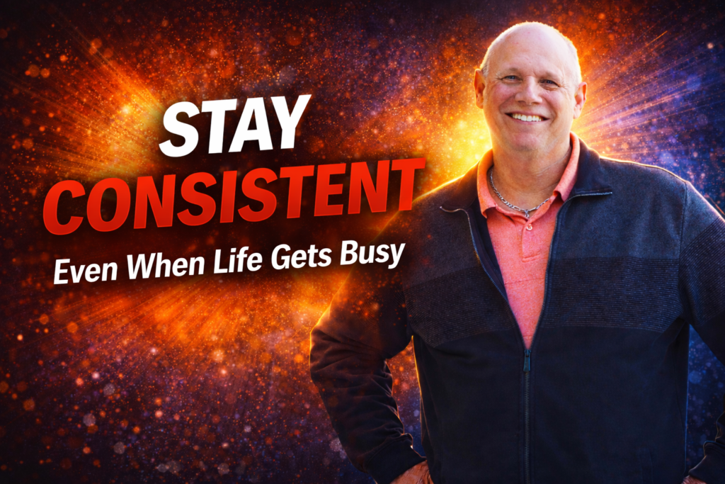 how to stay consistent in affiliate marketing when busy