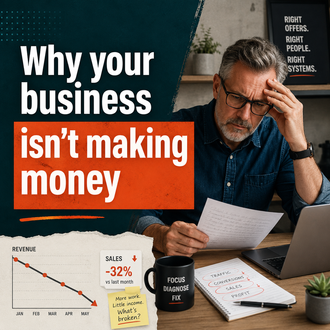 Why Your Online Business Isn't Making Money (And It's Not What You Think)