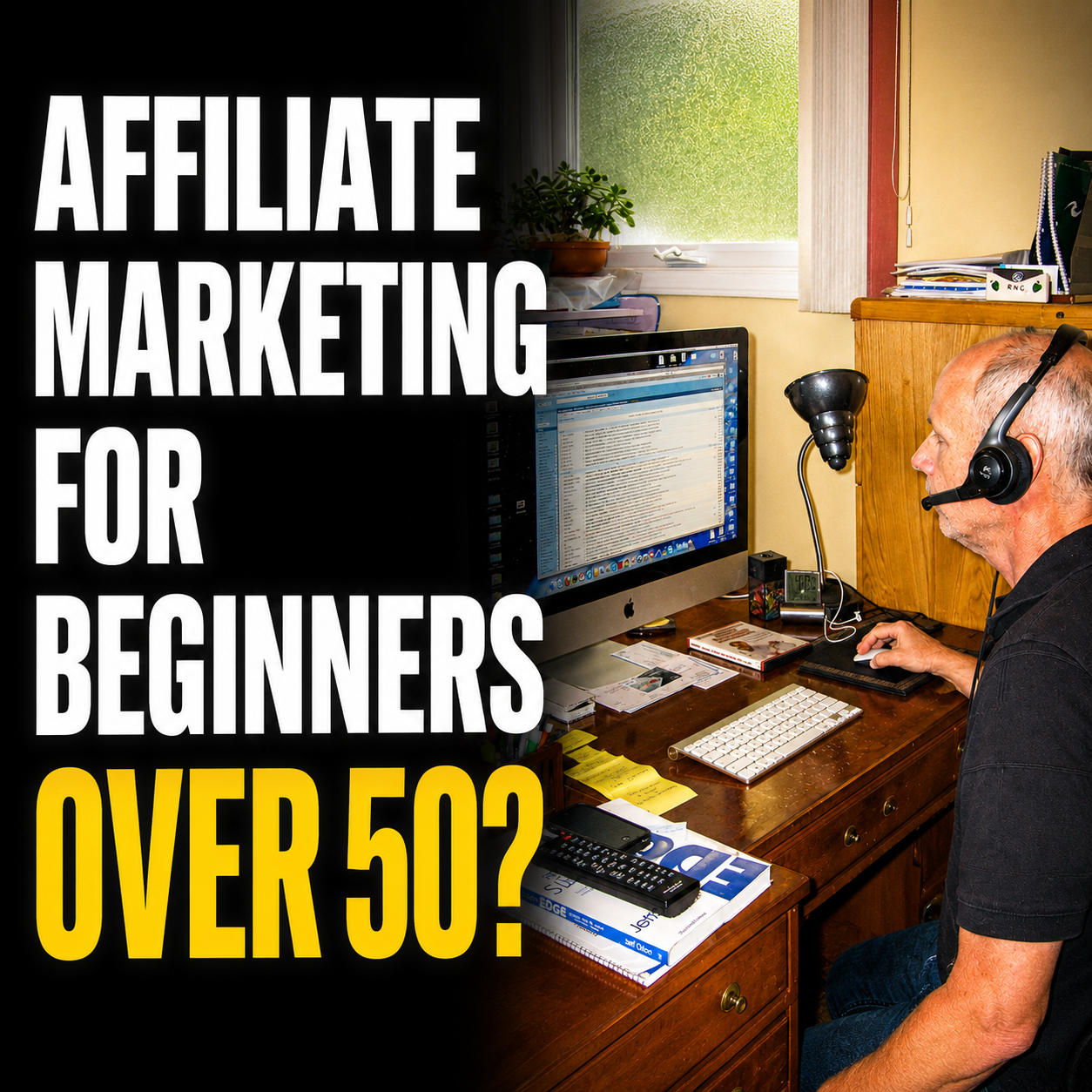 Affiliate Marketing for Beginners Over 50: A Simple No-Hype Guide